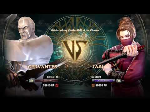 SOULCALIBUR VI - Cervantes Vs Taki - Ranked Matches