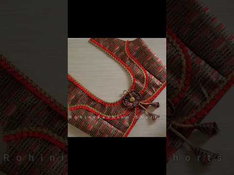 Blouse lace design cutting and stitching #shorts #shortsvideo #rohinifashionshorts