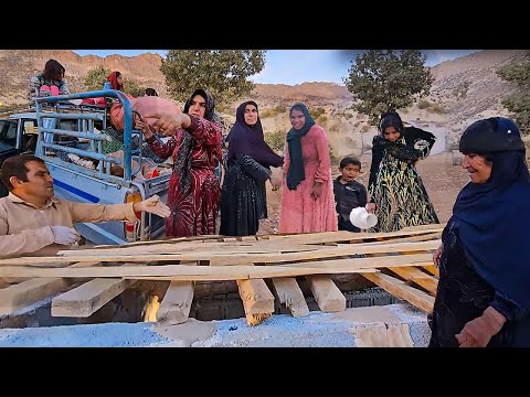 When Grandma and the Grandkids Get to Work: Building a Shelter for the Baby Goats