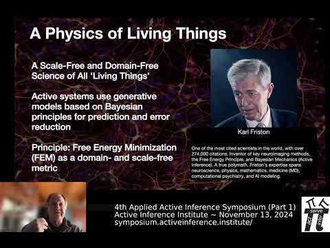 John H Clippinger “Workshop part 1: Introduction to Applying Active Inference“