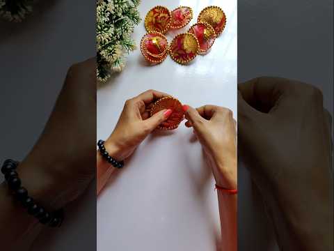 DIY diwali decoration ideas ❤️ || bandanwar ideas|| #shorts  #diwalidecor #bandanwar #diy #handmade