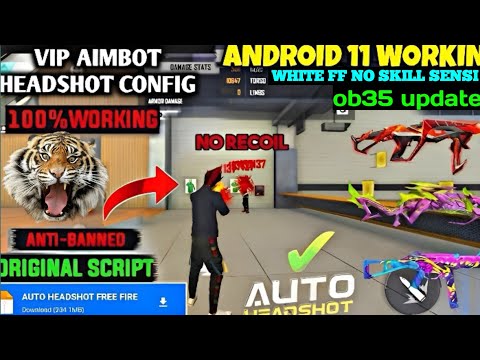 🔥 Auto headshot config file free fire aimbot + aimlock | Headshot config file free fire max