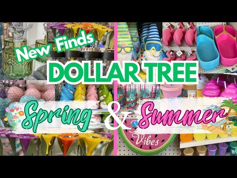 DOLLAR TREE NEW FINDS!! SPRING/SUMMER 2024 MUST SEE SHOP WITH ME