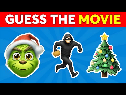 Guess The CHRISTMAS Movie By Emoji 🎄🎬 Christmas Quiz