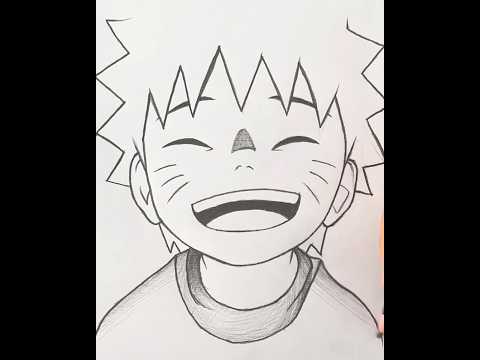 Kid Naruto drawing #drawing #art #naruto #narutouzumaki #pencilart #animedrawing #anime