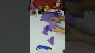 How to make a paper flowers#paper craft#room decoration with paper flowers..