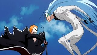 GRIMMJOW JAEGERJAQUEZ SHOWS HIS CERO AND RESURRECCION FORM TO ICHIGO