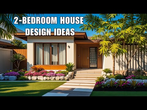 Stunning Two-Bedroom Modern House Design Ideas - Cement, Steel, Wood and Glass Materials