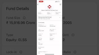 2 Tax Saving Fund|Mutual Fund|Portfolio|High Return|#shortsfeed #investment #taxsavingtips #nifty50