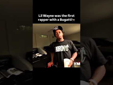 Lil Wayne was the first rapper with a Bugatti #trending #shorts #shortvideo #viralvideo #hiphop #rap