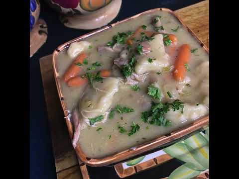 COMFORT FOOD...CHICKEN & DUMPLINGS