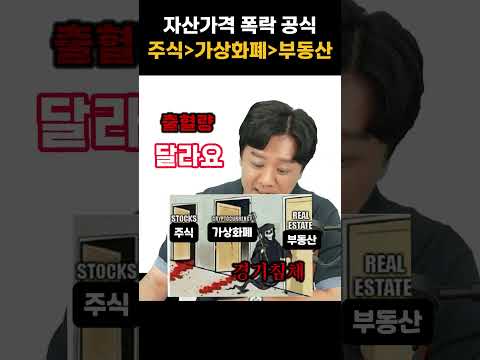 경기침체시 자산가격 폭락 공식