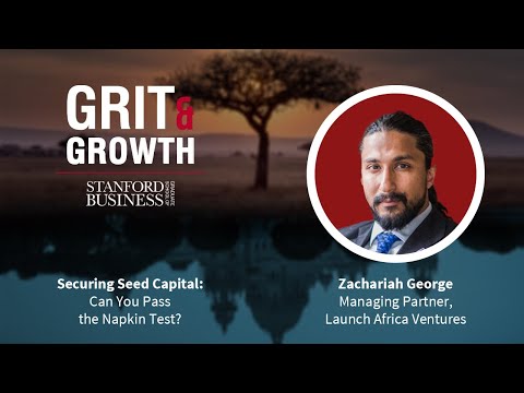 S4E11 Grit & Growth | Securing Seed Capital: Can You Pass the Napkin Test?