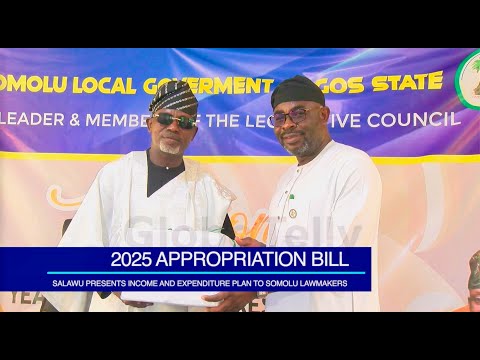 SALAWU PRESENTS INCOME AND EXPENDITURE PLAN TO SOMOLU LAWMAKERS