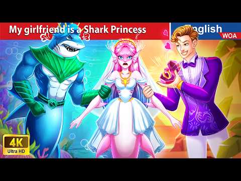 My girlfriend is a Shark Princess 🦈 English Storytime 🌛 Fairy Tales @WOAFairyTalesEnglish