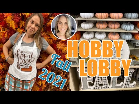 Hobby Lobby Fall Decor 2021 | Shop with Me