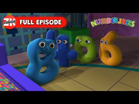 A Close Thing - Numberjacks S2 E11 Full Episode | ZeeKay Junior