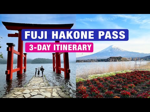 Fuji Hakone Pass 3-Day Itinerary from Tokyo: Lake Kawaguchiko & Hakone