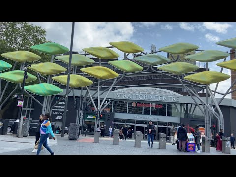 London Stratford City🇬🇧 Bus Station / Shopping Centre 🇬🇧