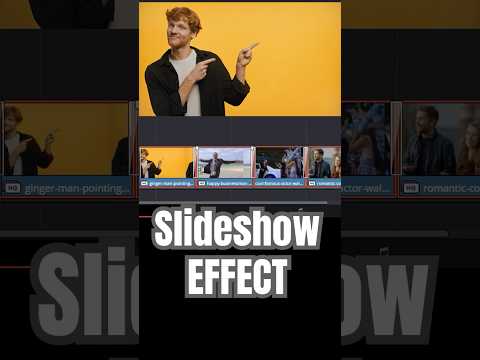 Create a Video Slideshow Effect - DaVinci Resolve