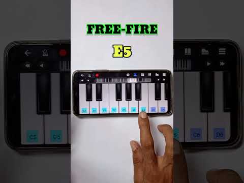 Free Fire Tune | Piano Tutorial | Games | #shorts #freefire