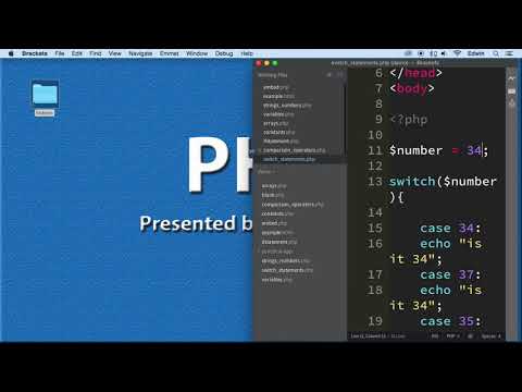 016 Switch Statements in PHP