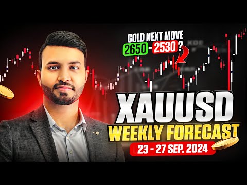 GOLD Weekly Forecast in Hindi/Urdu | 23 - 27 Sep 2024 | MSB FX