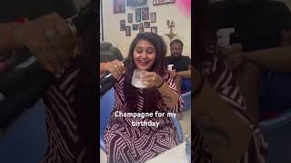 Na birthday ki first time champagne open chesa #naveenavlogs #naveenabirthday