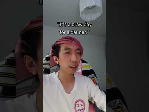 Thai guy react to Scottish language.