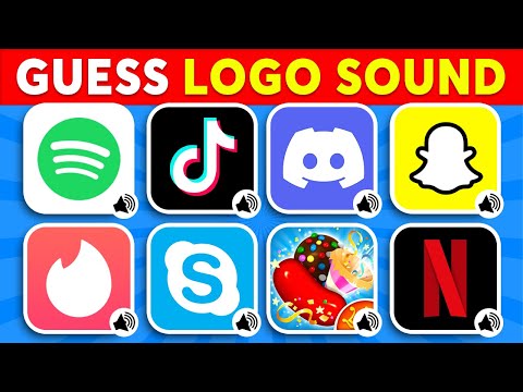 Guess The Logo Sound 🔥🔊 Snapchat, Tiktok, Netflix, Pepsi | Logo Quiz 2024