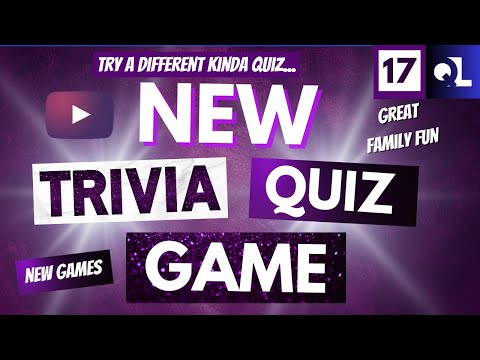 Exciting NEW Trivia Quiz Game. GREAT Family Fun. New YouTube Games