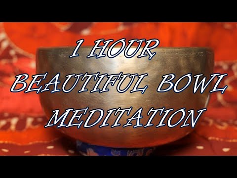 1 HOUR BEAUTIFUL BOWL MEDITATION ~ WWW.TEMPLESOUNDS.NET