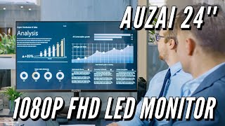 AUZAI 24" 1080p FHD LED Monitor - Unboxing and Review