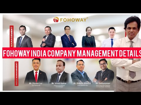 #Fohoway india Company management Details