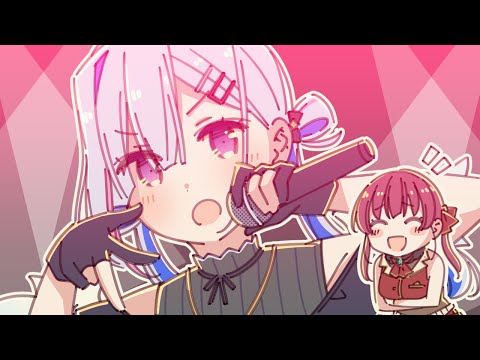 [Hololive Animated eng sub] Kanata's rap[HoushouMarine/AmaneKanata]