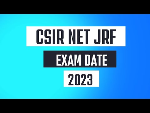 CSIR NET June 2023 Exam date ,  Important Information CSIR NET 2023 exam postponed? csir net 2023