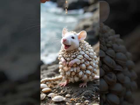 Rescue lab rats infected with millions of shellfish 救援实验室白鼠全身感染百万只贝壳