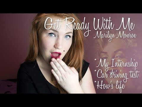 Get Ready With Me // Marilyn Monroe Inspired Look | Tessa Klok