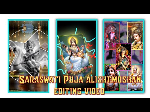 Alightmoshan videoediting || Saraswati Puja alignment editing #alightmotionedit