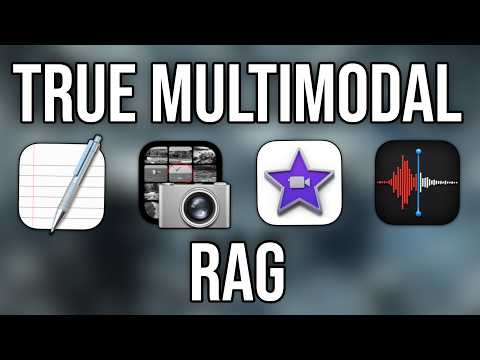 True Multimodal RAG - Audio/Image/Video/Text