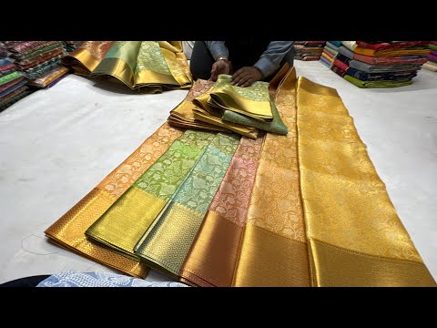 Chickpet Bangalore Wholesale Latest Trending Sarees ‼️ Single Saree Courier Available