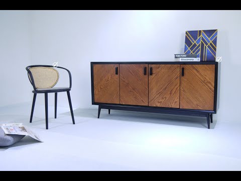 Cadencia Mid-Century Modern Sideboard