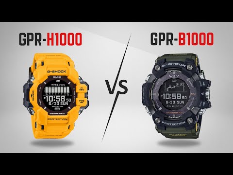 G-Shoch RANGEMAN GPR-H1000 vs GPR-B1000 - Which One Should You Buy?