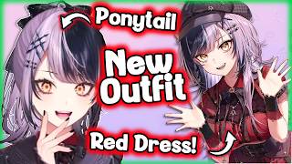 Shiori looks beautiful in Red! - New Outfit Reveal【Shiori Novella / HololiveEN】