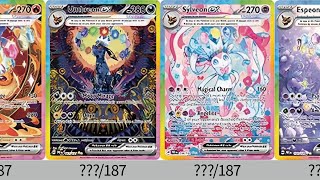 【ポケカ】イーブイズSAR可愛すぎて神やばい！「テラスタルフェスex」公開カード全種まとめ！【Pokémon cards】Card list of Prismatic Evolution.