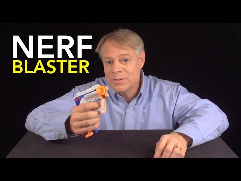 NERF Blaster:  Air Restriction Mechanism