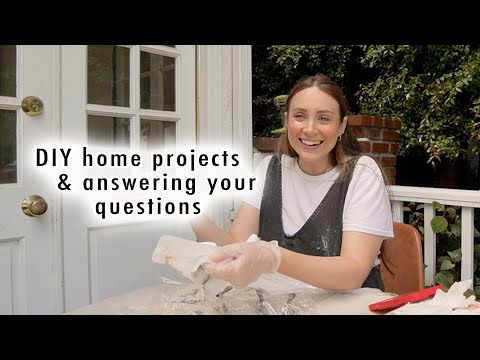 DIY home projects + Q&A *home projects & baby updates*