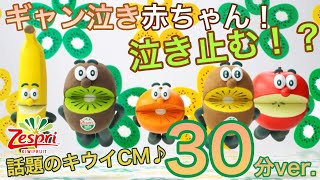 【キウイCM】 〜ギャン泣き赤ちゃん！子供泣き止む！？〜  ゼスプリ / Zespri CM【30分耐久】