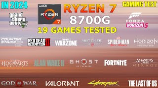 Ryzen 7 8700G (Radeon 780M) : Tested in 19 Games - the Best APU for Gaming!