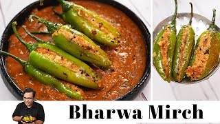 बेसन की भरवा मिर्च | Amazing Panner & aloo bharwa mirchi | Stuffed Green Chilli | Chef Ajay Chopra